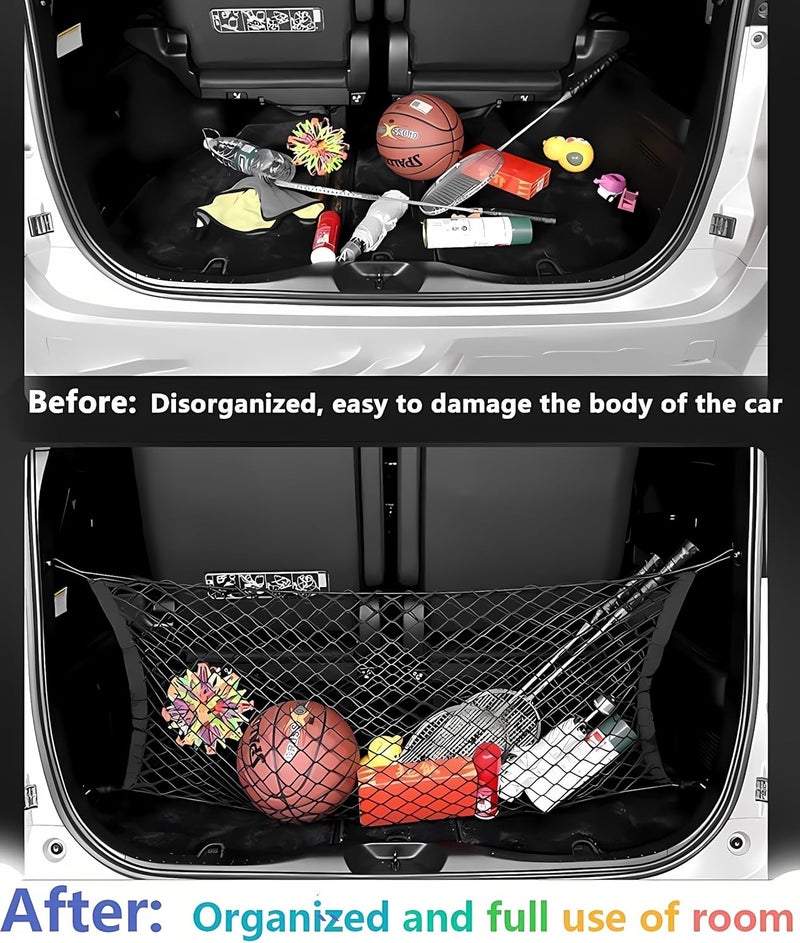 Leezhen Upgrade Cargo Net Compatible with 2020 2021 2022 2023 2024 2025 Ford Explorer - Image 5